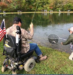 veteran fishing