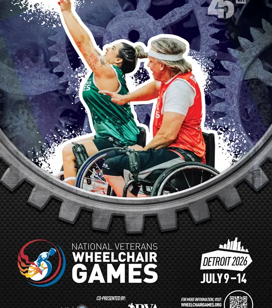 2026 National Wheelchair Games poster