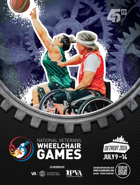 2026 National Wheelchair Games poster